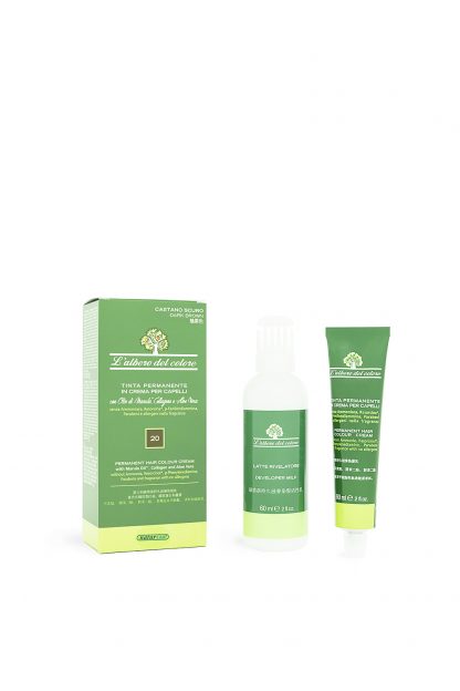 Permanent Hair Dye Dark Chestnut 60+60 ml