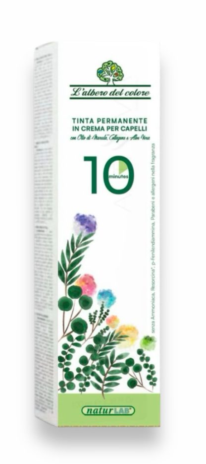 TINTA PERMANENTE IN CREMA 10 MINUTI - kit crema 60ml + latte rivelatore 60ml - immagine 4