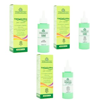 COMBO TINTA FLUIDA 2pz di n. 10 NERO omaggio 1 NERO PEPE VERDE